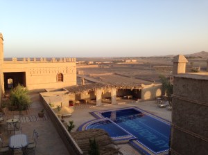 Merzouga'da kaldığımız yer Kashah Azalay