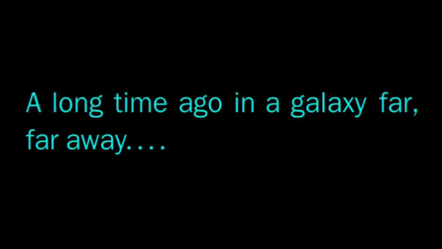 efsane başlıyor..(io9.com'dan alıntıdır)